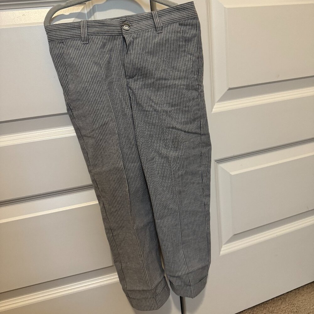 Bonpoint striped pant with cuff 4T